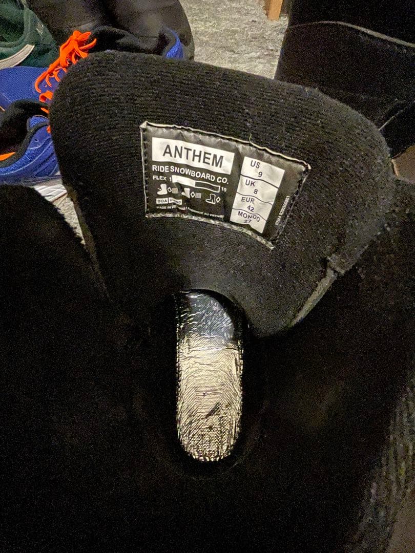 RIDE ANTHEM スノーボードブーツ 27cm