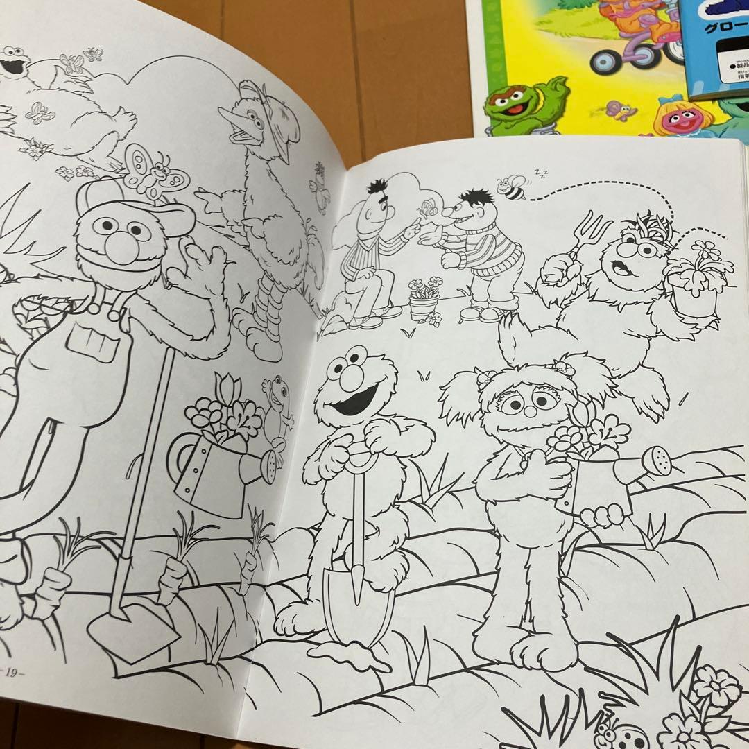 SESAME STREET セサミストリート　12冊セット＋おまけ　レトログッズ