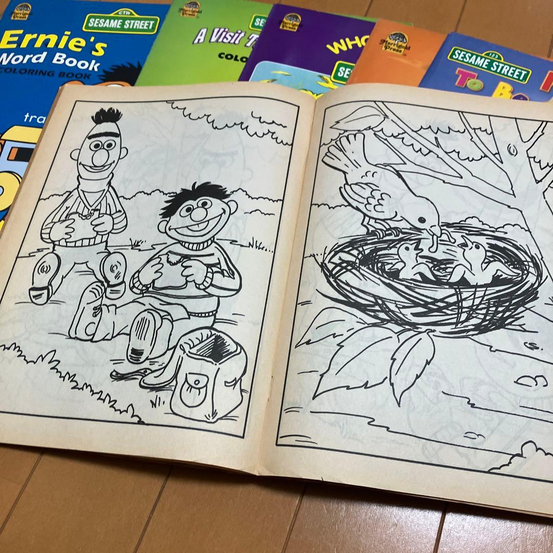 SESAME STREET セサミストリート　12冊セット＋おまけ　レトログッズ