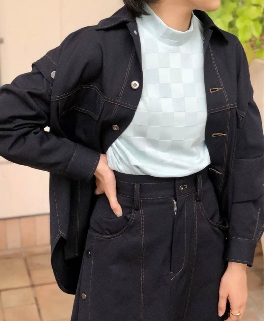 む*ん様 UJOH ウジョー　デニムジャケット Ｇジャン