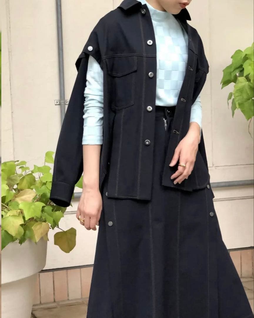 む*ん様 UJOH ウジョー　デニムジャケット Ｇジャン