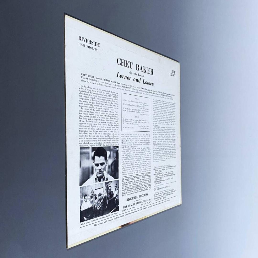 ★１点限り！【USオリジナル/MONO/青小ラベル/深溝】チェット・ベイカー