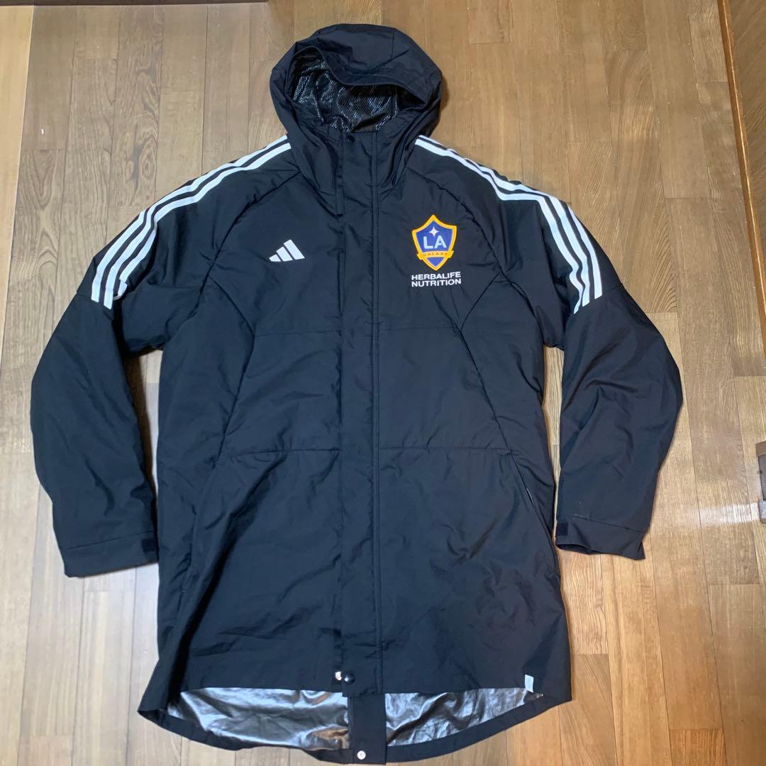 美品USA購入品adidasアディダスLAGALAXYベンチコート2XL
