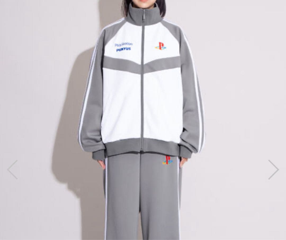 プニュス　プレイステーション　コラボ　Playstationジャージトップ