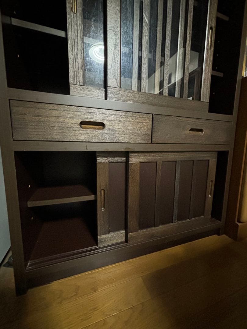 6月10日迄　大川家具　和モダン　水屋