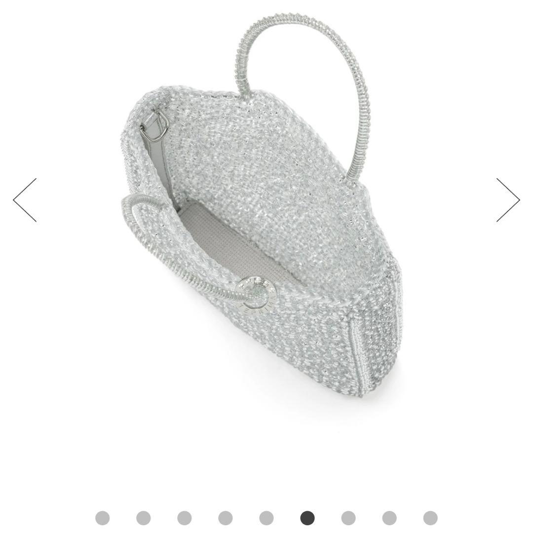 【アンテプリマ】ワイヤーバッグ　アデッソスモール　シルバー