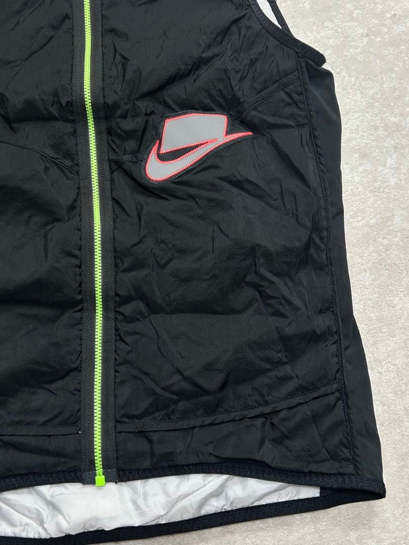 美品 NIKE ウィンドブレーカー ベスト ワイルドラン エアロイヤー 黒　S