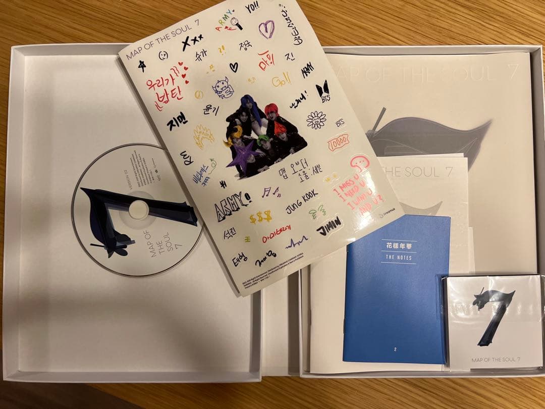 BTS MAP OF THE SOUL 7 4型態セット（ばら売りOK）