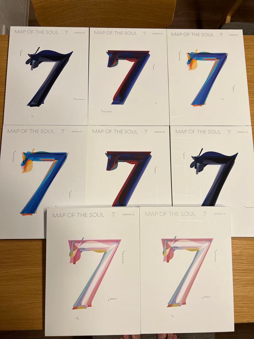 BTS MAP OF THE SOUL 7 4型態セット（ばら売りOK）