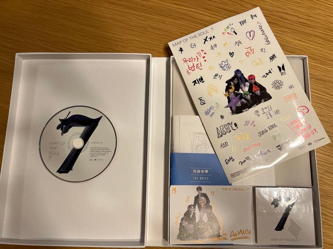 BTS MAP OF THE SOUL 7 4型態セット（ばら売りOK）