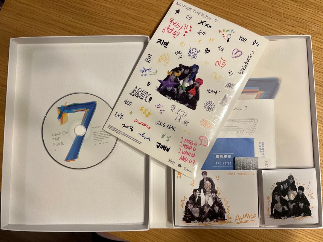 BTS MAP OF THE SOUL 7 4型態セット（ばら売りOK）