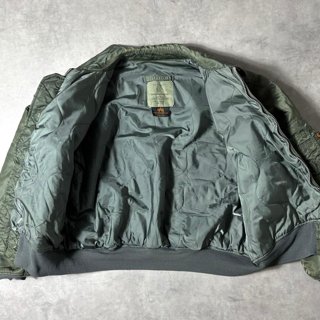 【USA製】ALPHA アルファ CWU-45Pフライトジャケット サイズ XL