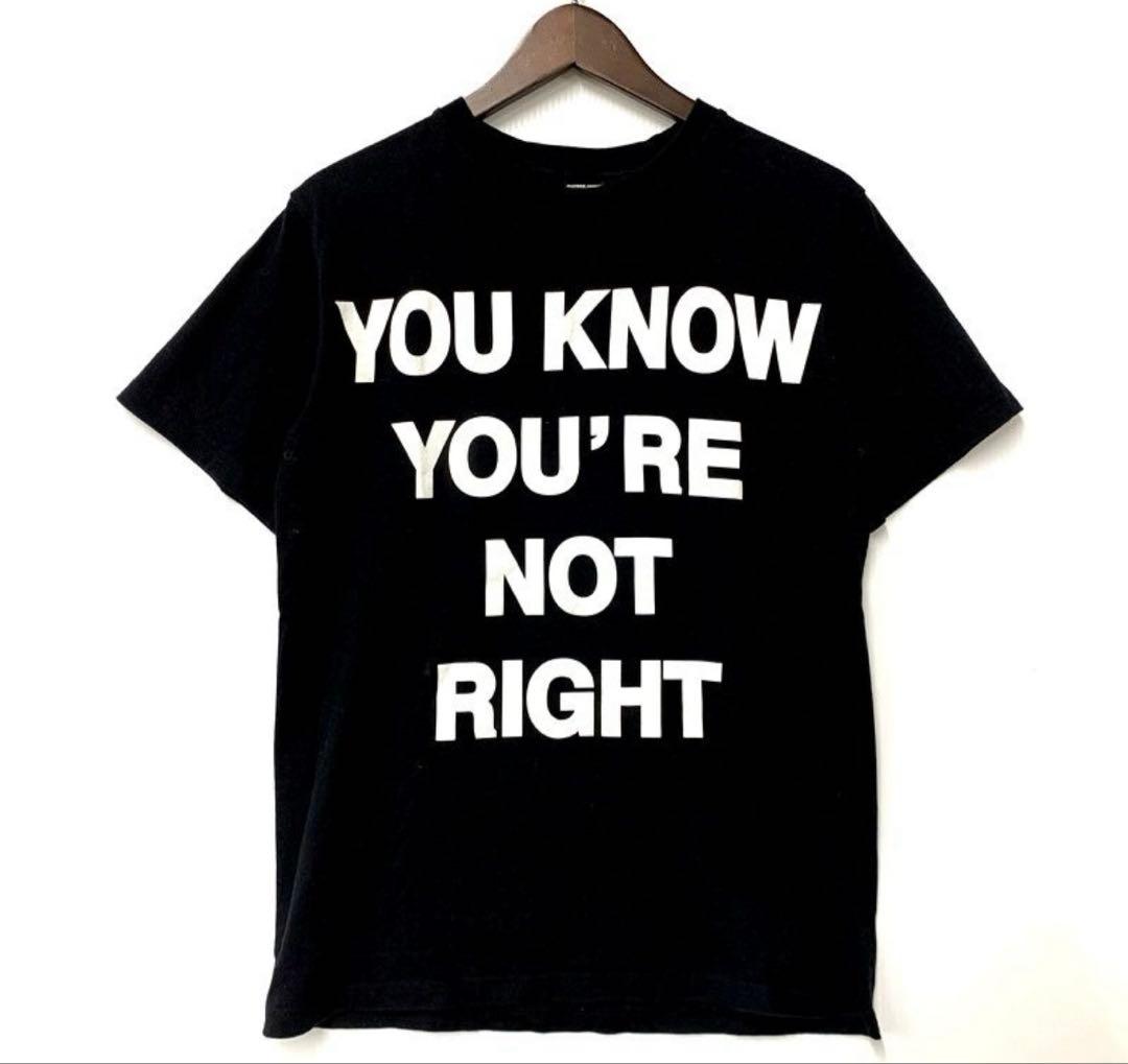 number nine 14aw カート期　復刻　　メッセージT