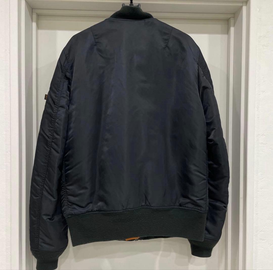 ALPHA INDUSTRIES MA1 ブラックLサイズ　アルファ　Alpha