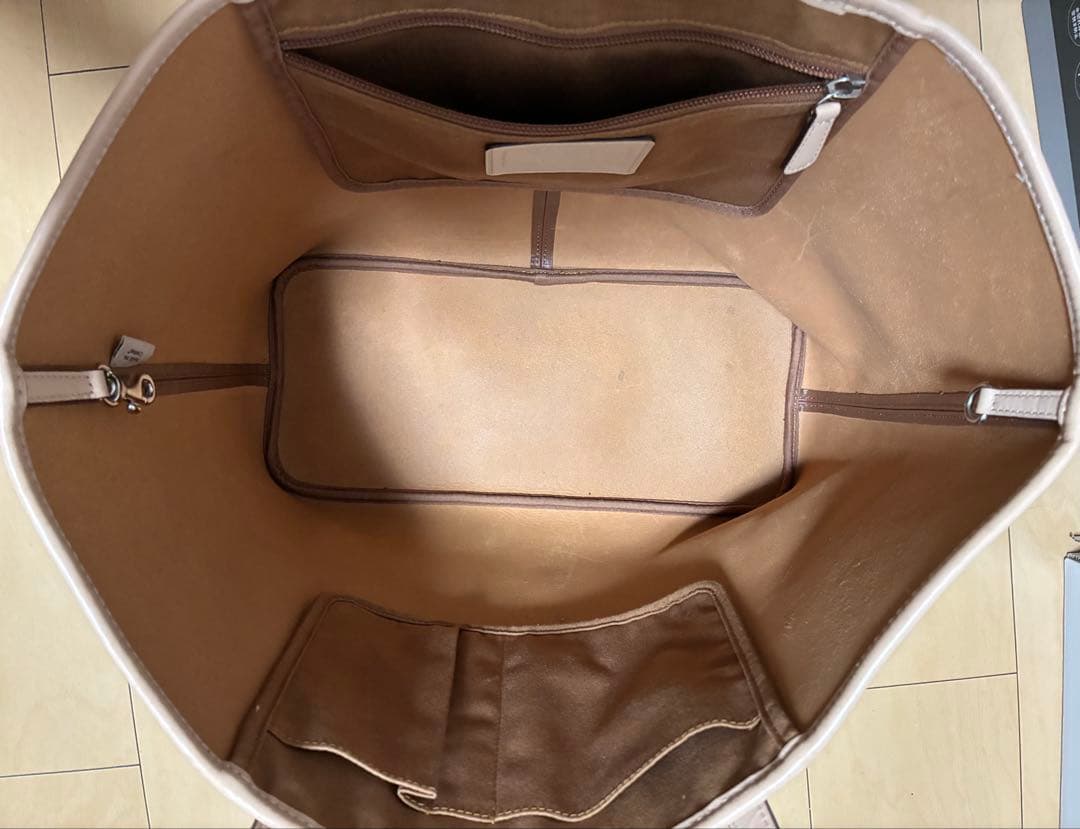 COACH パーク メトロ ホース アンドキャリッジ トートバッグ　ブラウン