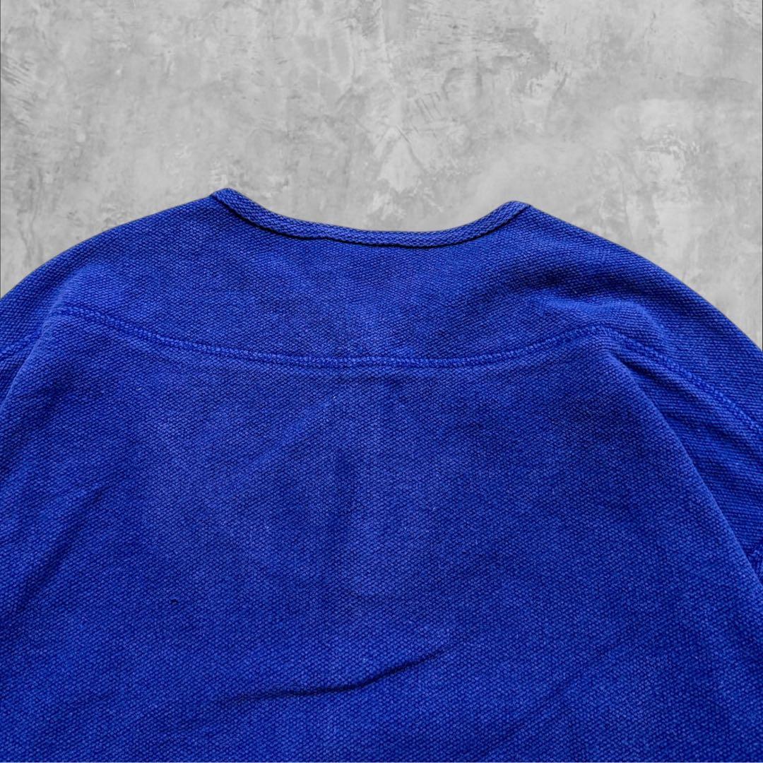 パタゴニア ヴィンテージ ヘンリーネック トップス ブルー 香港製 希少