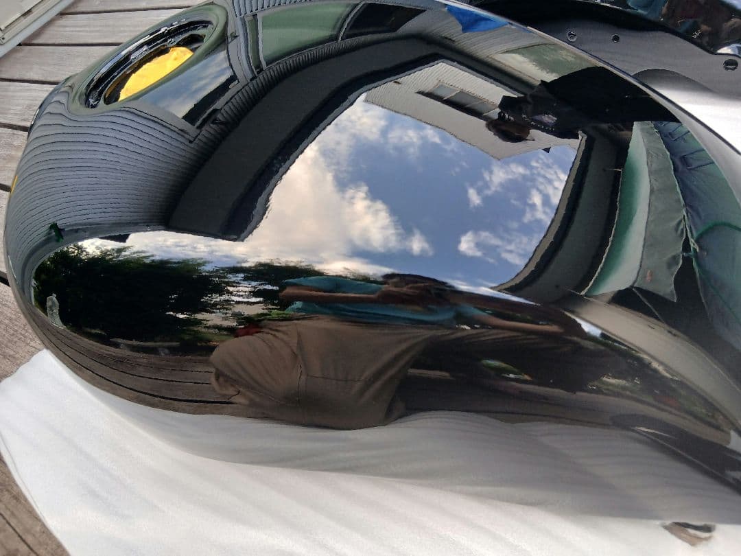 Kawasaki カワサキ ゼファー750 外装セット　ツヤ黒　※錆び取り剤付き