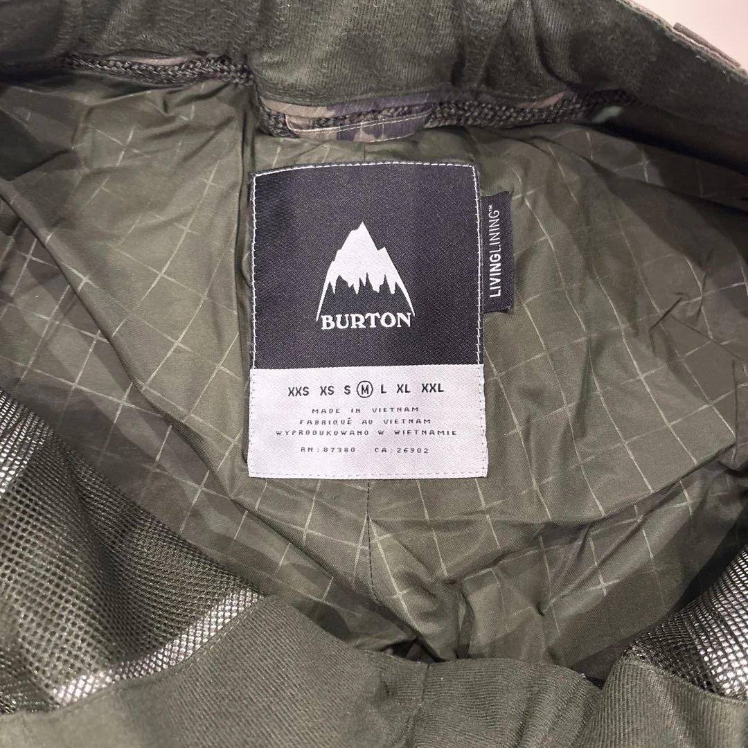 BURTON 迷彩柄 スノーボードパンツ