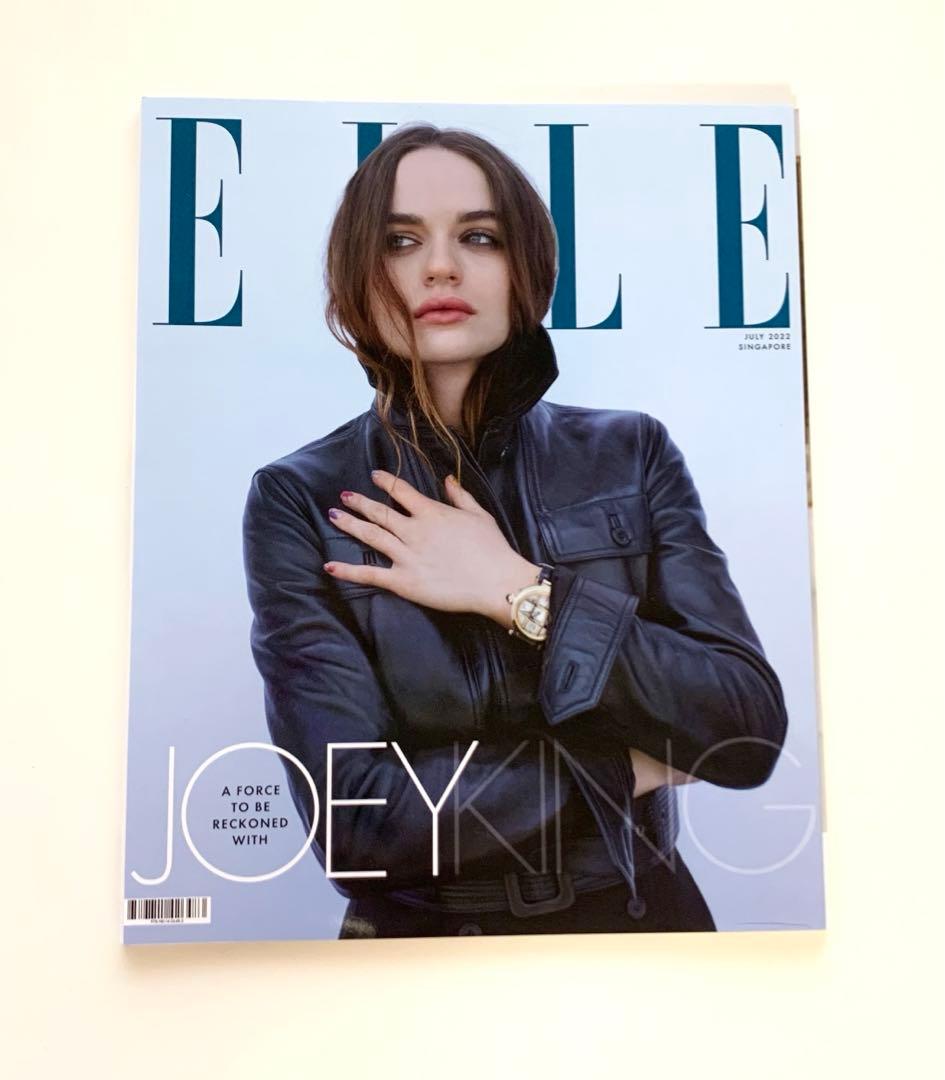 女性情報誌 ELLE Singapore July 2022 Joey King
