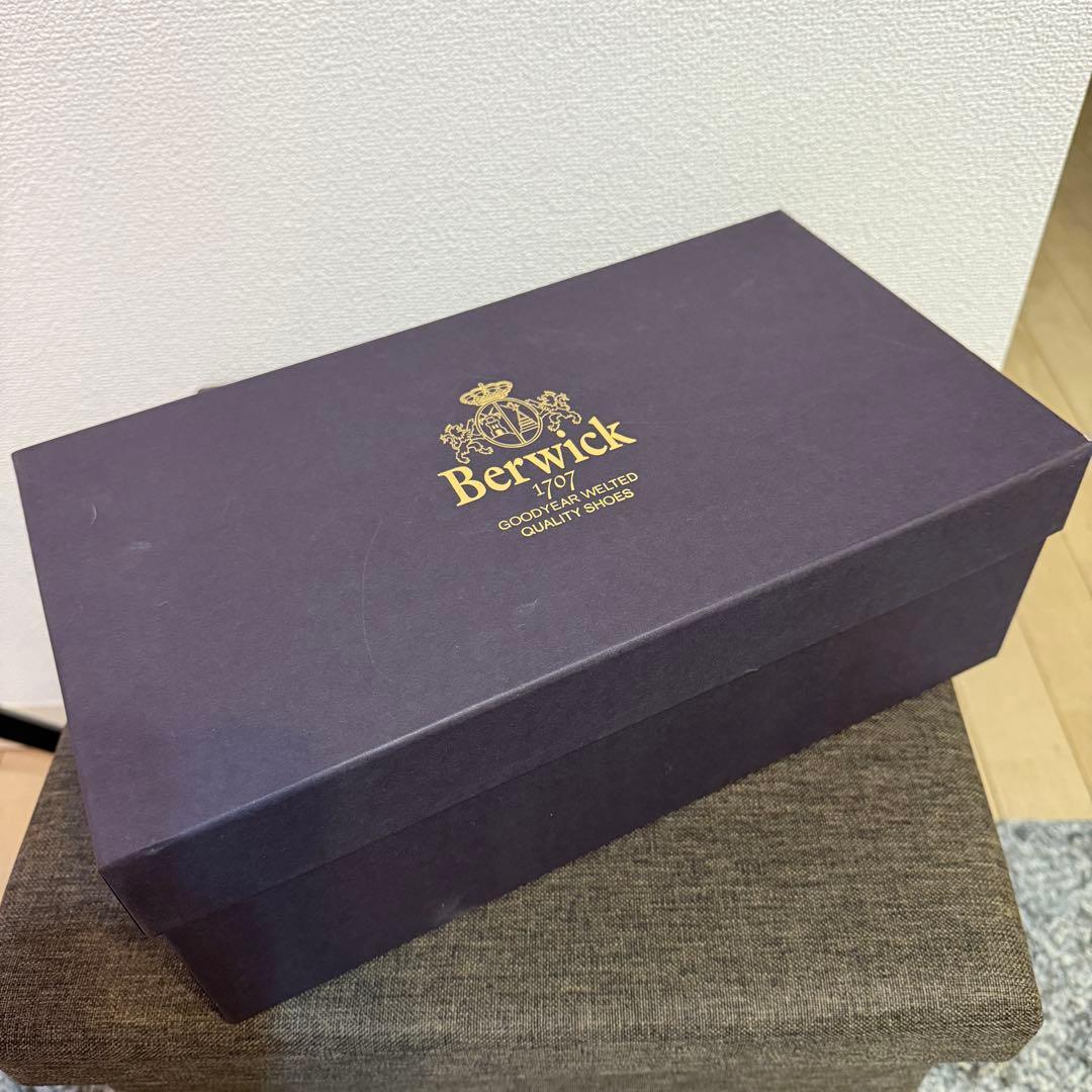 バーウィック　ダブルモンク　ローファー BERWICK 5111GOSG グレー