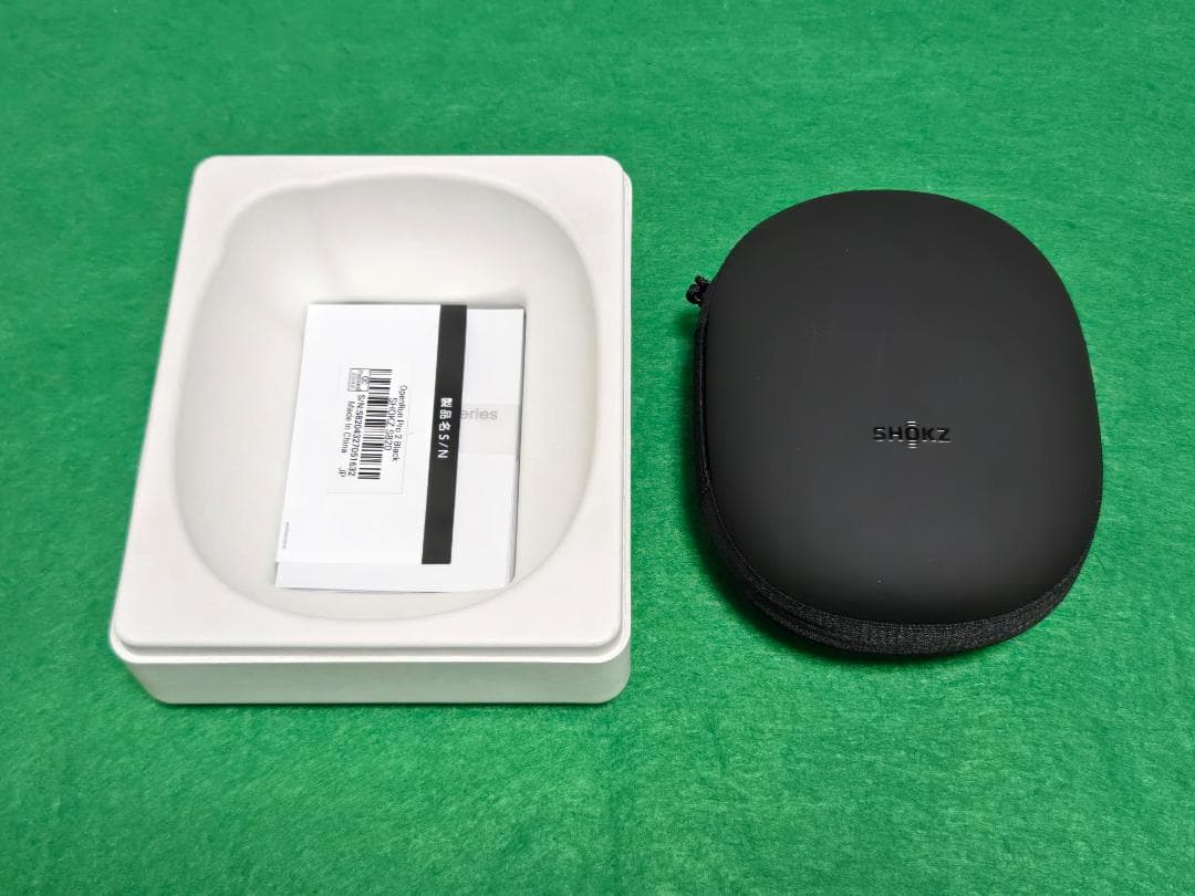 Shokz OpenRun Pro 2 ワイヤレスイヤホン オープンイヤー 黒