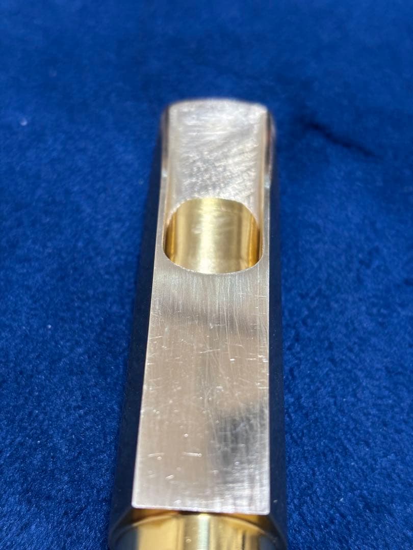 【テナーサックス用】真鍮メタルマウスピース【R&B・funk向き】