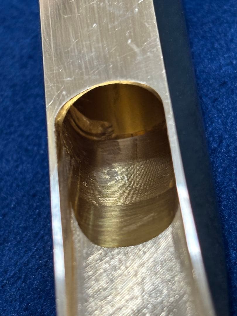 【テナーサックス用】真鍮メタルマウスピース【R&B・funk向き】