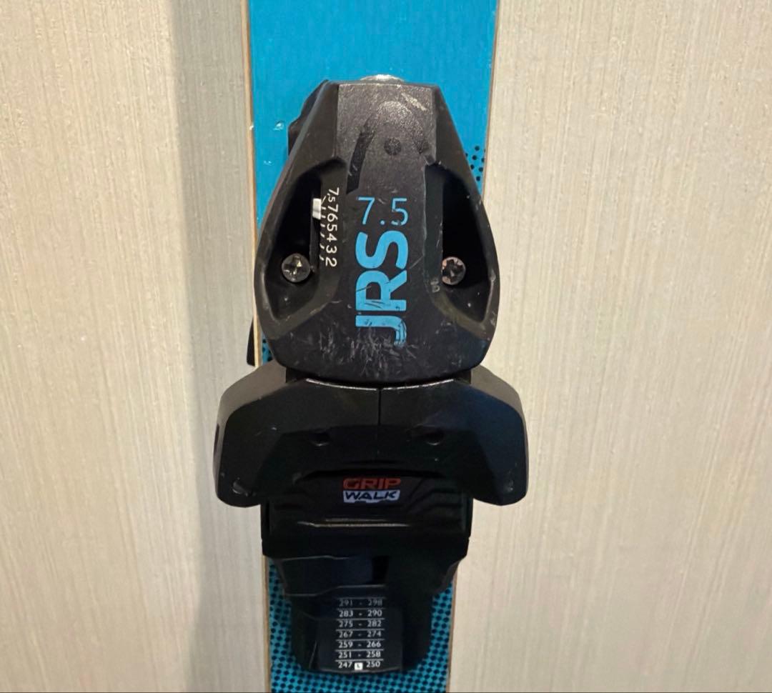 HEAD スキー板　L150 ブルーe.RACE TEAM JRS 7.5