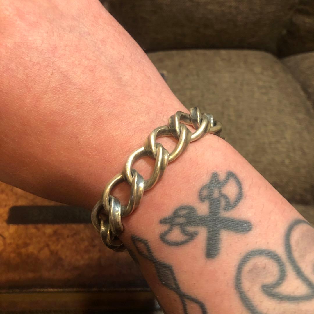 ルードギャラリー　ショートウォレットチェーン・ブレスレットに！シルバー925