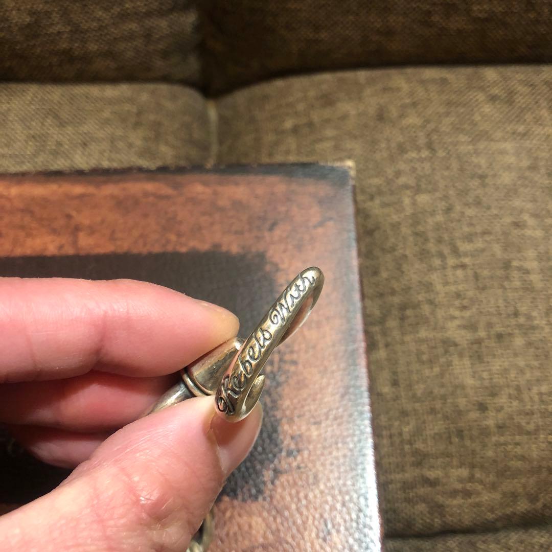 ルードギャラリー　ショートウォレットチェーン・ブレスレットに！シルバー925