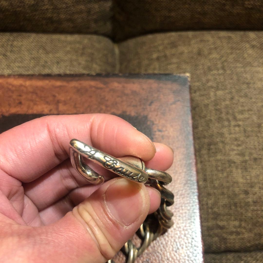 ルードギャラリー　ショートウォレットチェーン・ブレスレットに！シルバー925