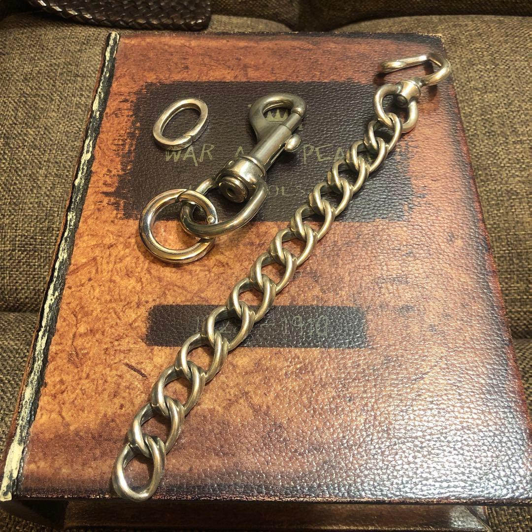 ルードギャラリー　ショートウォレットチェーン・ブレスレットに！シルバー925