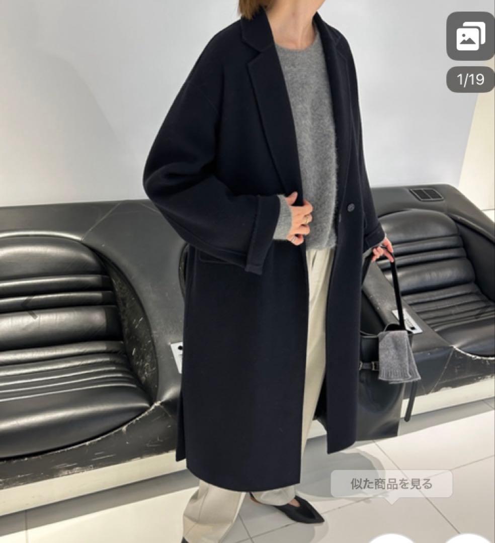 お値下げ！SLOBE I'ENA 今季ネイビー チェスターコート