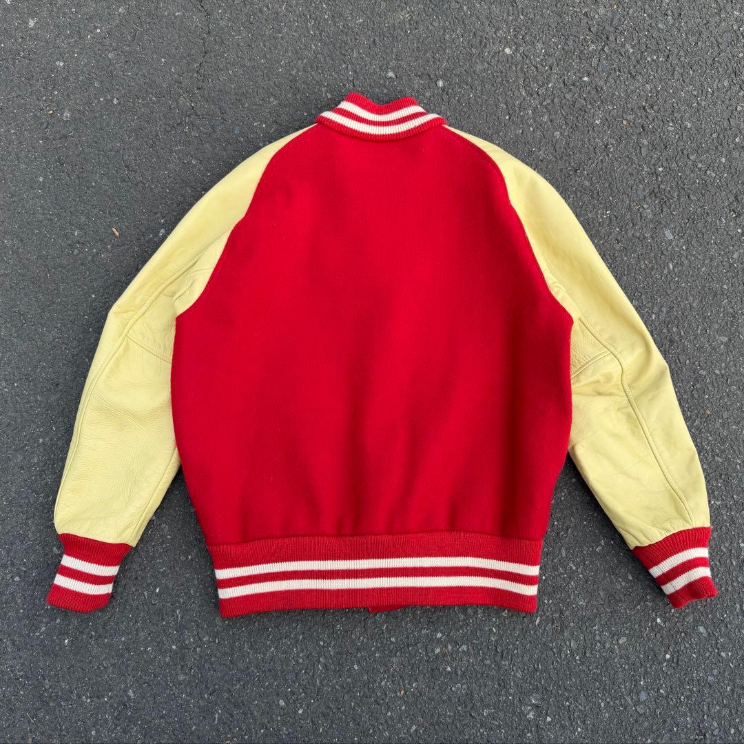 タ*ケ様 90s 米国製 SKOOKUM 袖革 スタジャン アメカジ ビンテージ