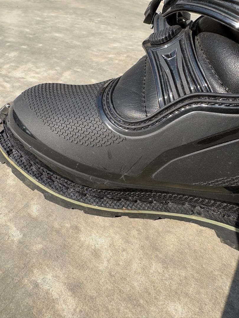 DFG フレックスブーツオフロード ブラック mizuki