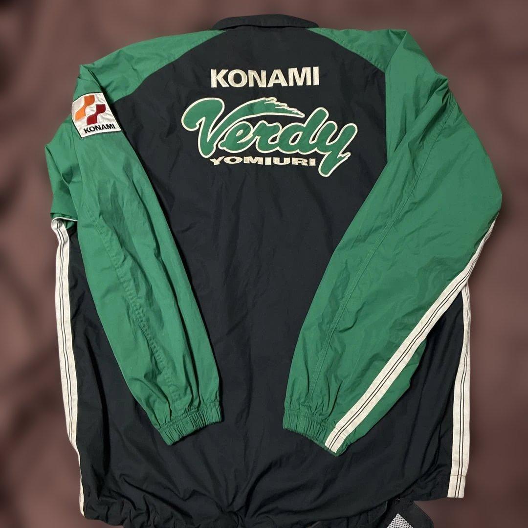 ヴェルディ川崎　選手実使用　ウインドブレーカー上下　サイズ3XL KONAMI
