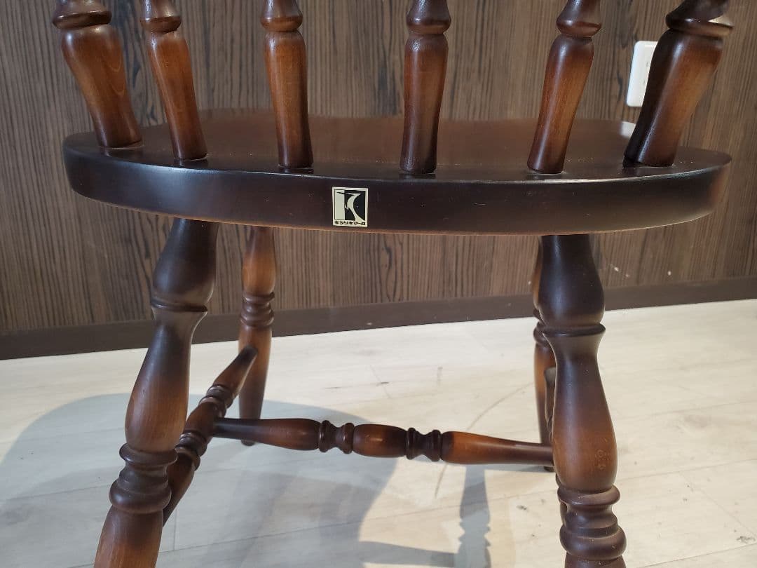 飛騨産業　キツツキ　 ウィンザーチェア　①