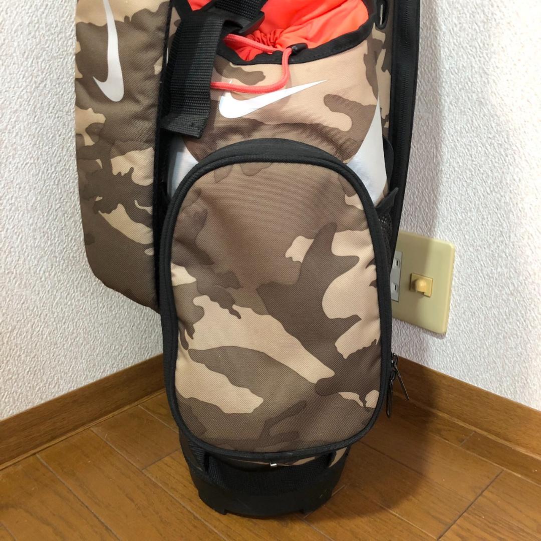 【希少】 NIKE ナイキ ゴルフ キャディバッグ 14分割 迷彩 カモフラ