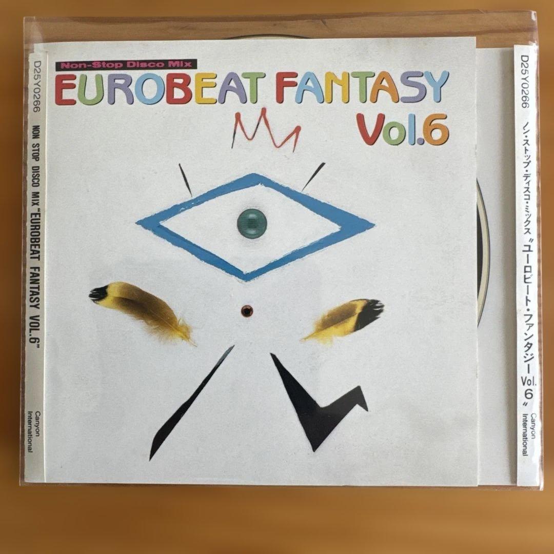 EUROBEAT FANTASYノンストップミックス　7枚セット