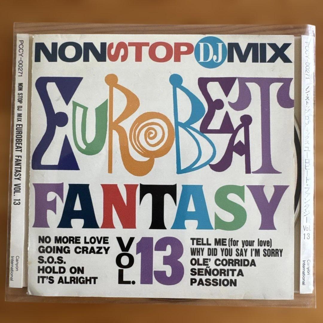 EUROBEAT FANTASYノンストップミックス　7枚セット