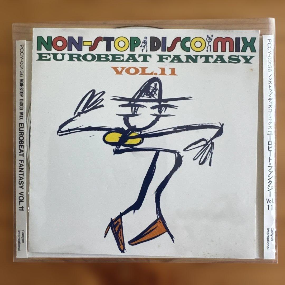 EUROBEAT FANTASYノンストップミックス　7枚セット