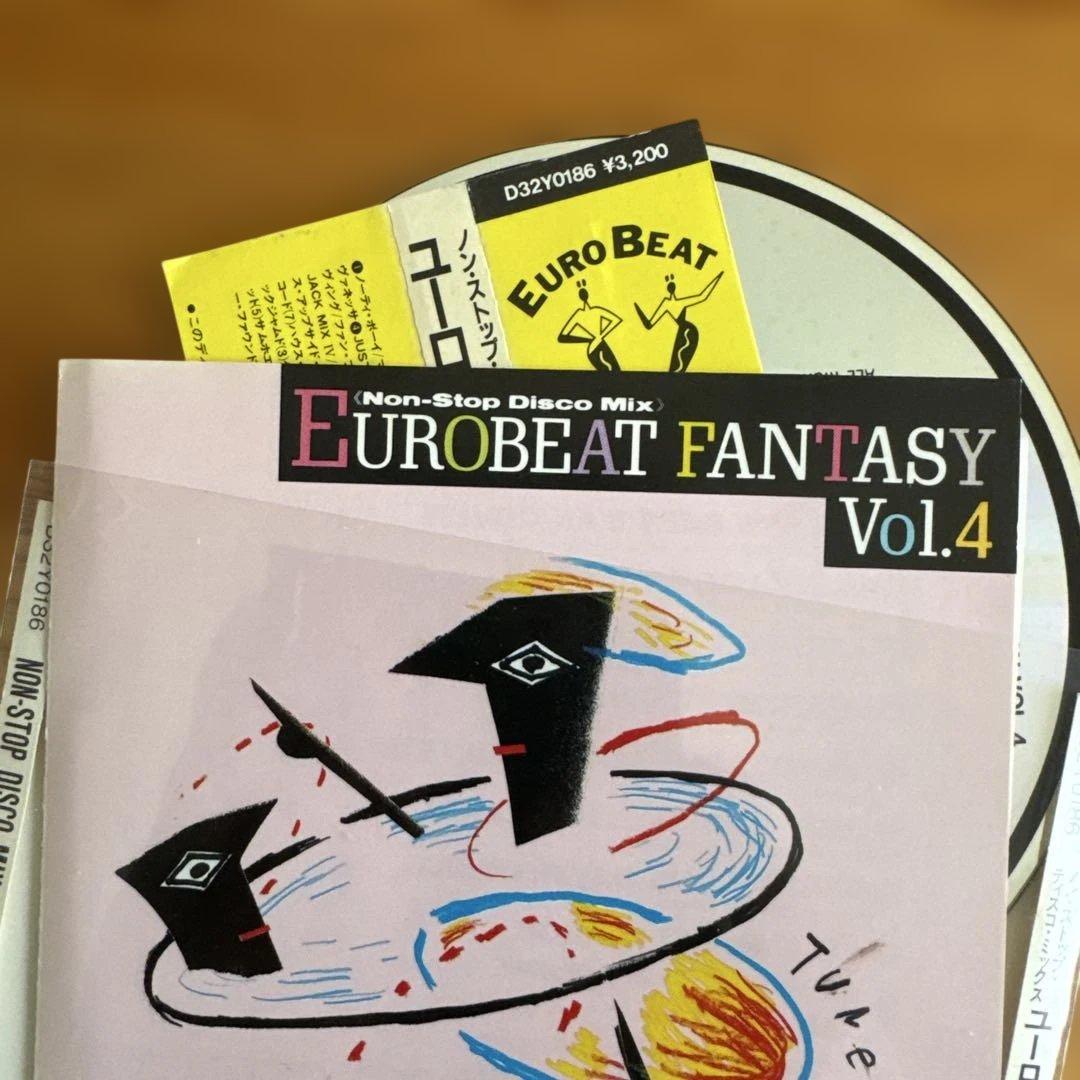 EUROBEAT FANTASYノンストップミックス　7枚セット