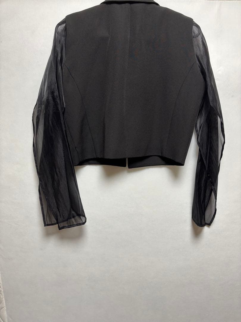 ダーリッチ　スリットケープショートジャケット