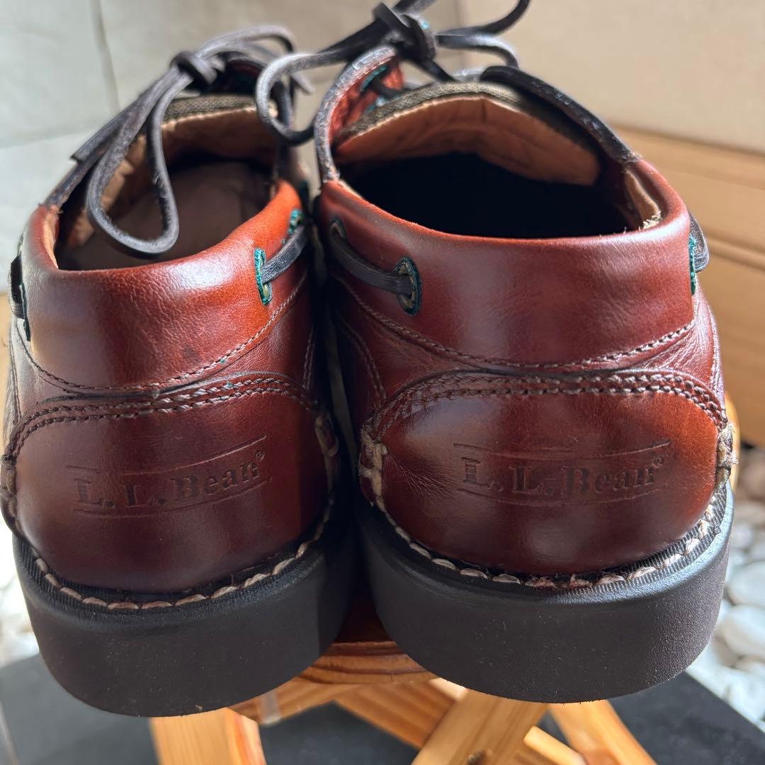 新品 箱あり llbean アラガッシュバイソンハンドソーン オックスフォード