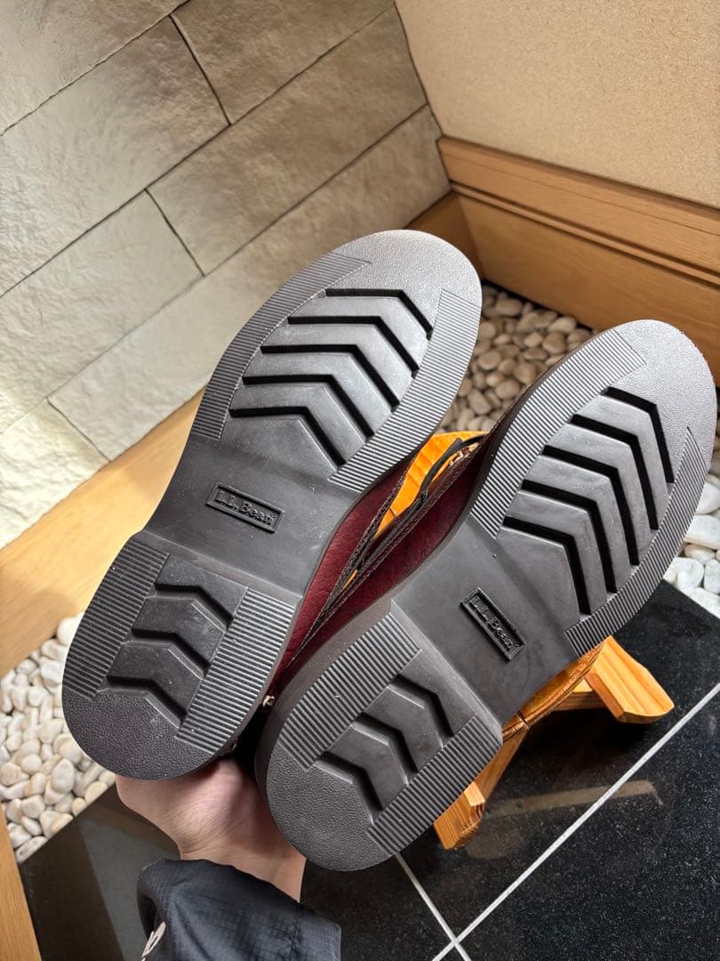 新品 箱あり llbean アラガッシュバイソンハンドソーン オックスフォード