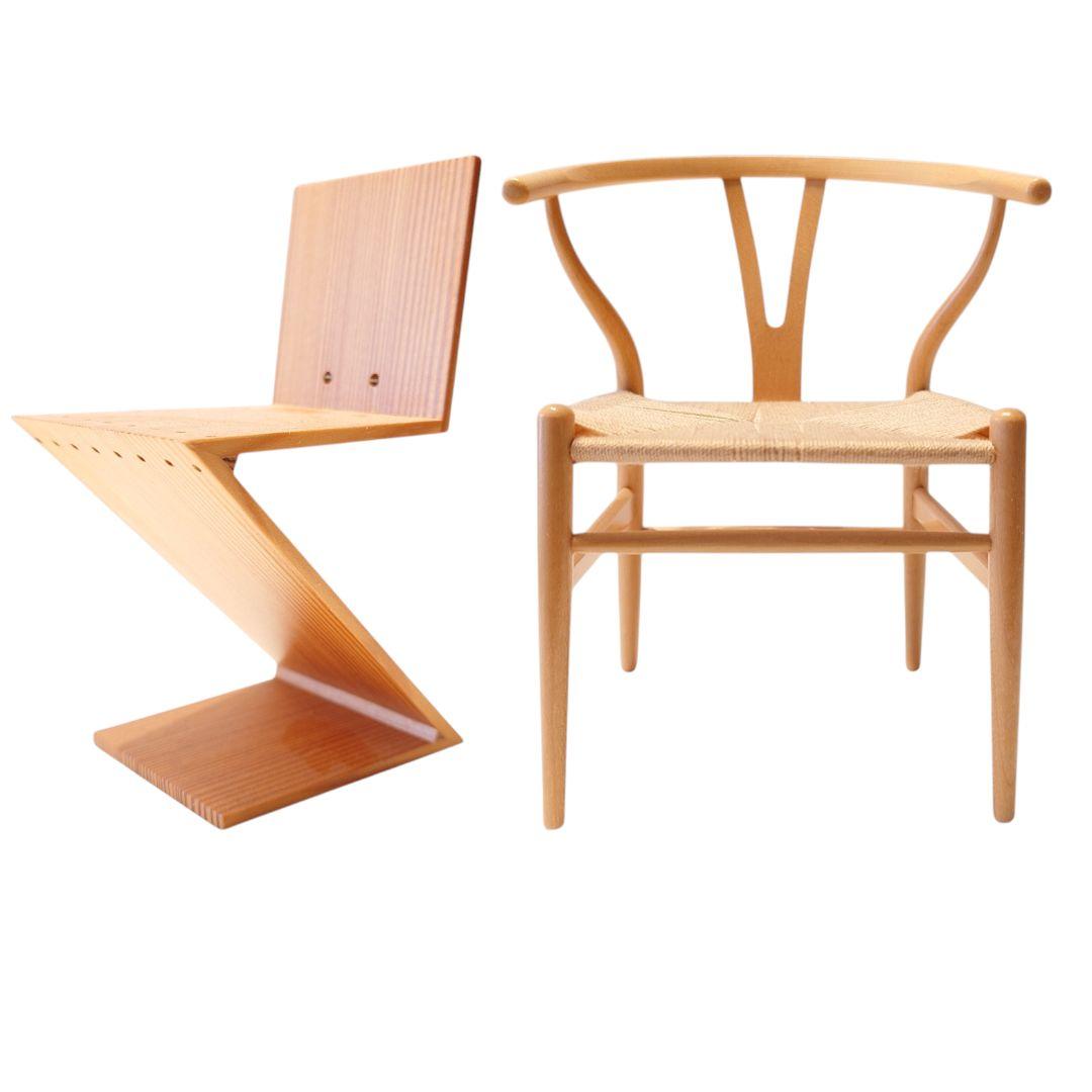 VITRAミニチュアコレクション★ジグザグチェア★Yチェア2点