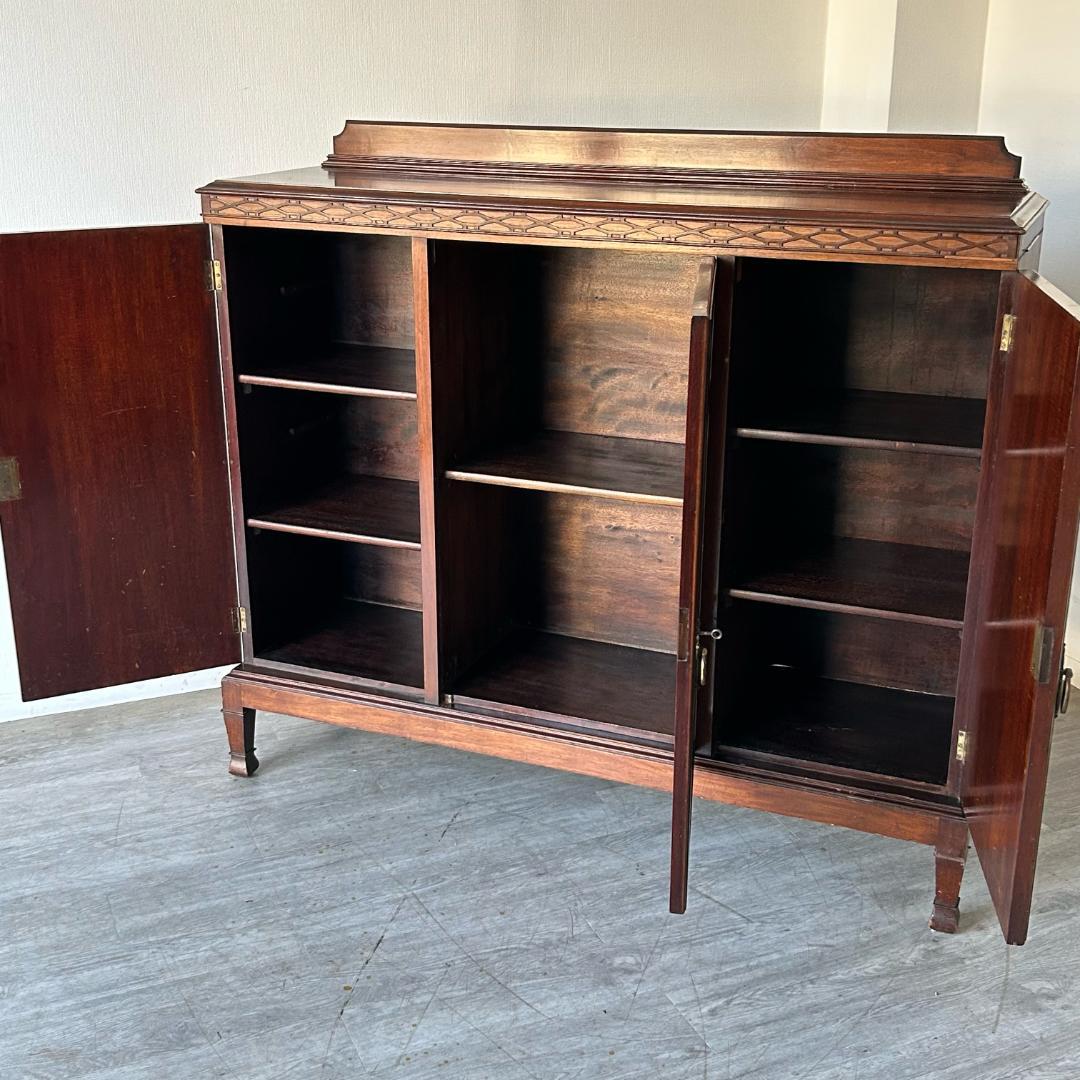 イギリス アンティーク　家具 ブックケース キャビネット 1930年頃 489A
