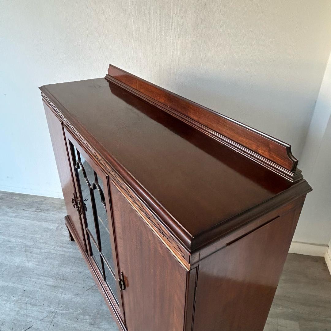 イギリス アンティーク　家具 ブックケース キャビネット 1930年頃 489A