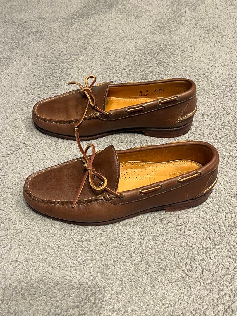 ALDEN オールデン cape cod デッキシューズ 8D