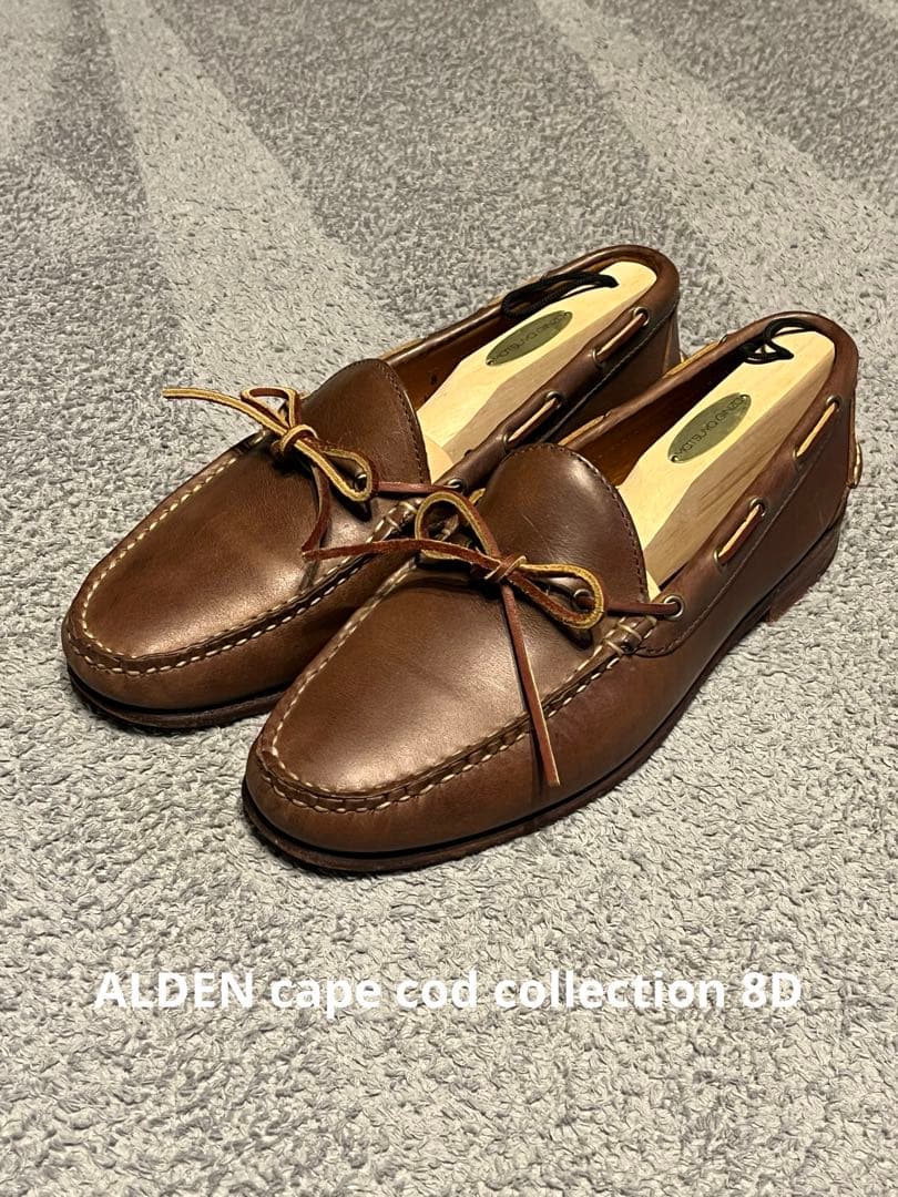 ALDEN オールデン cape cod デッキシューズ 8D